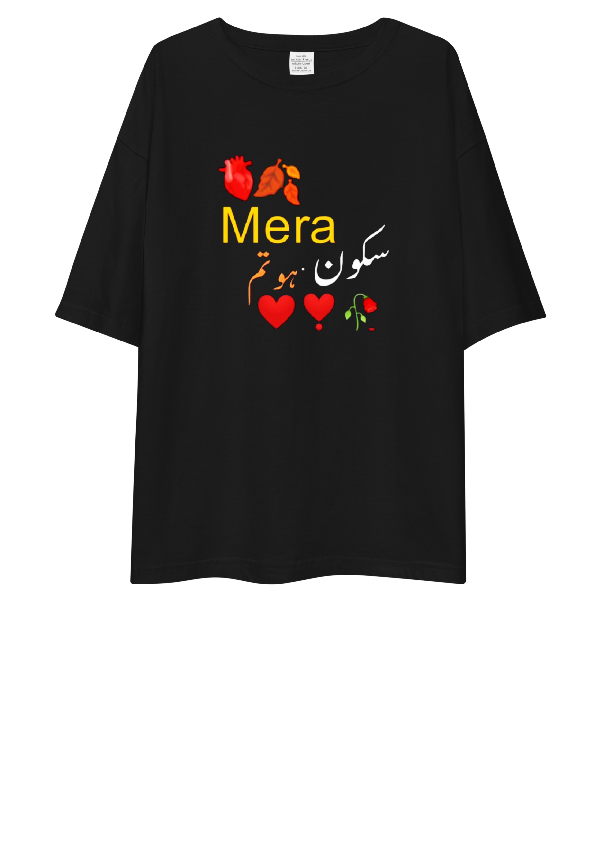 Unisex Oversized lover T-Shirt Drop Shoulder